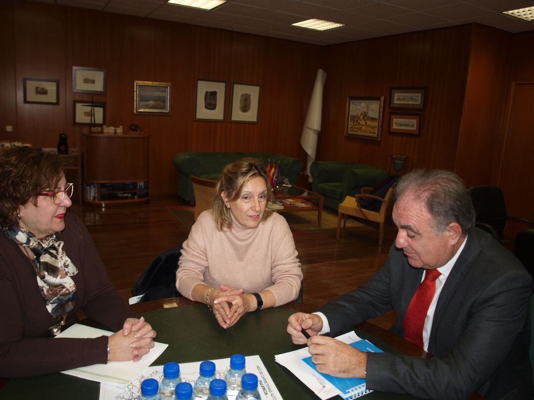 Leonor González,Rosa Andrés Carvajal y José Antonio Rubio Mielgo