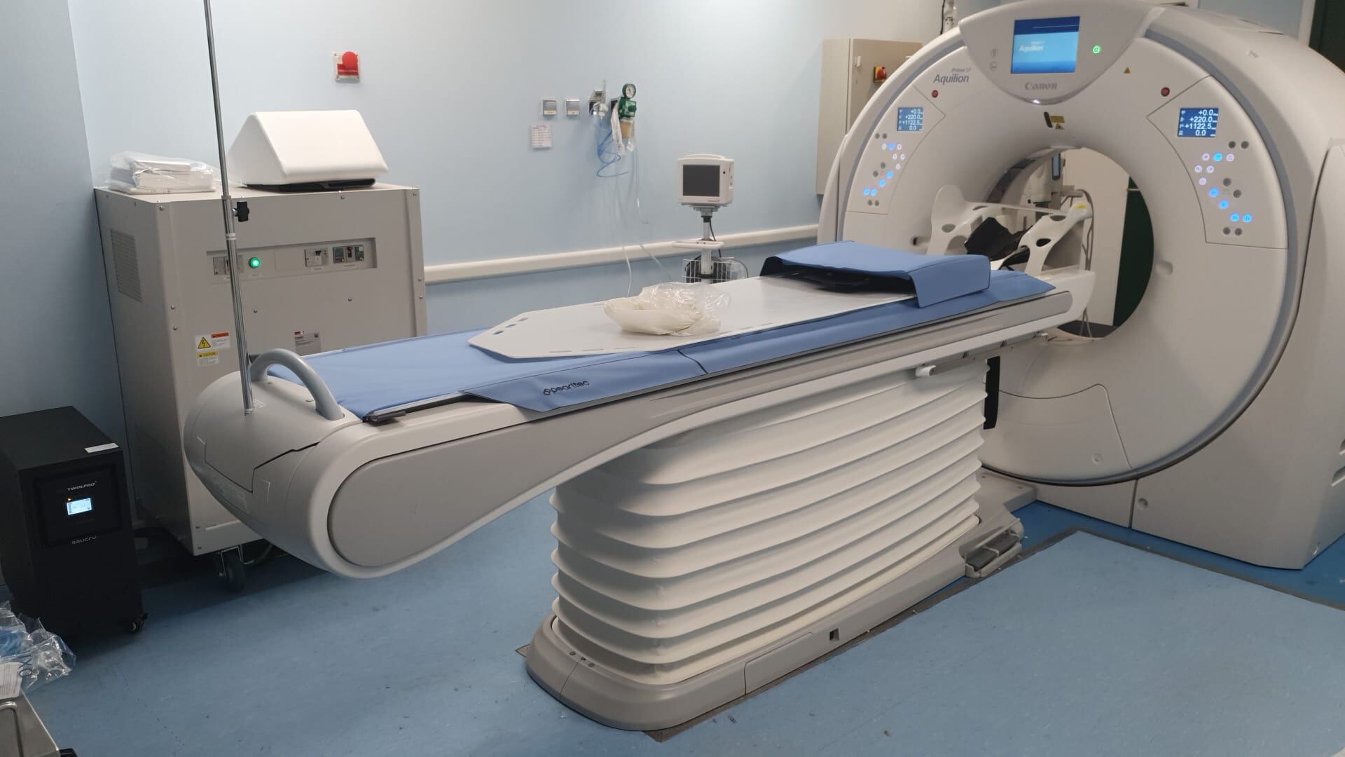 Nuevo TAC del Hospital de los Santos Reyes de Aranda