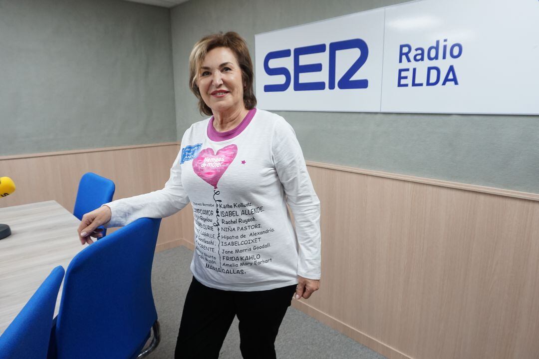 Nieves Bernabé, secretaria de Tiempos de Mujer de Petrer