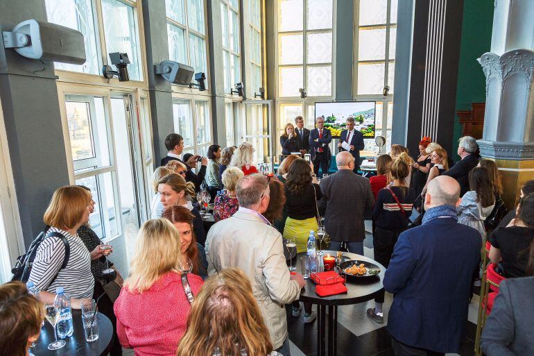 Una imagen durante la presentación