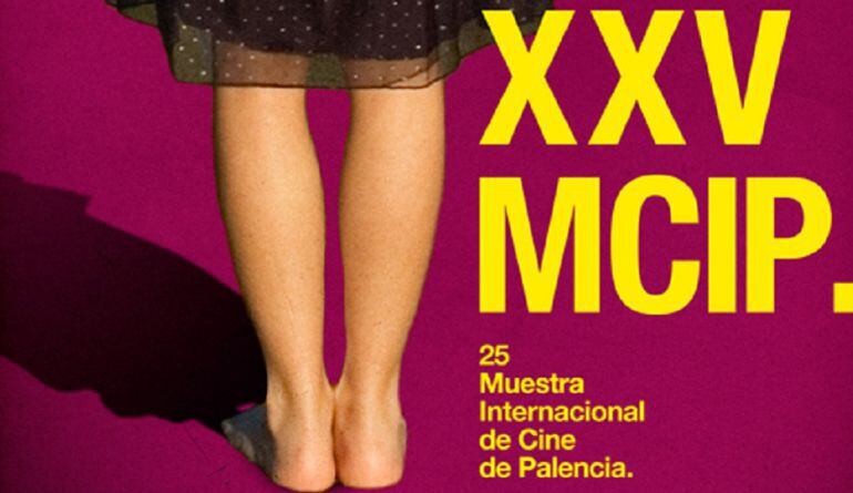 Cartel de la Muestra de Cine Internacional de Palencia.