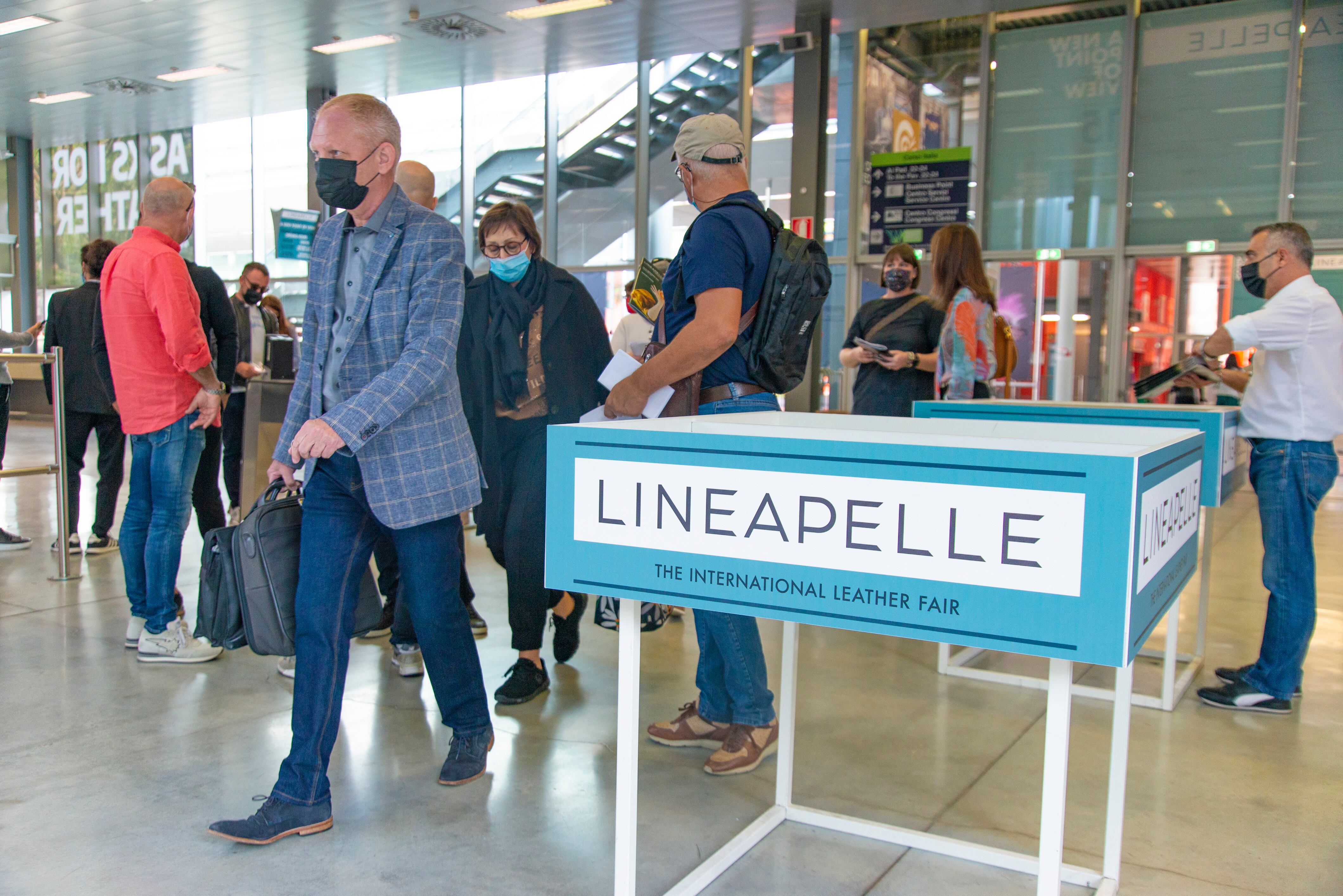 Feria de componentes de calzado de Lineapelle Milán