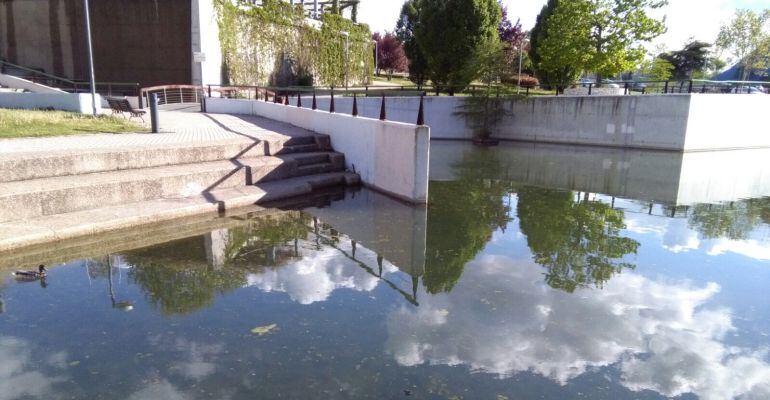 Estanque del Parque de Las Cascadas de Alcobendas