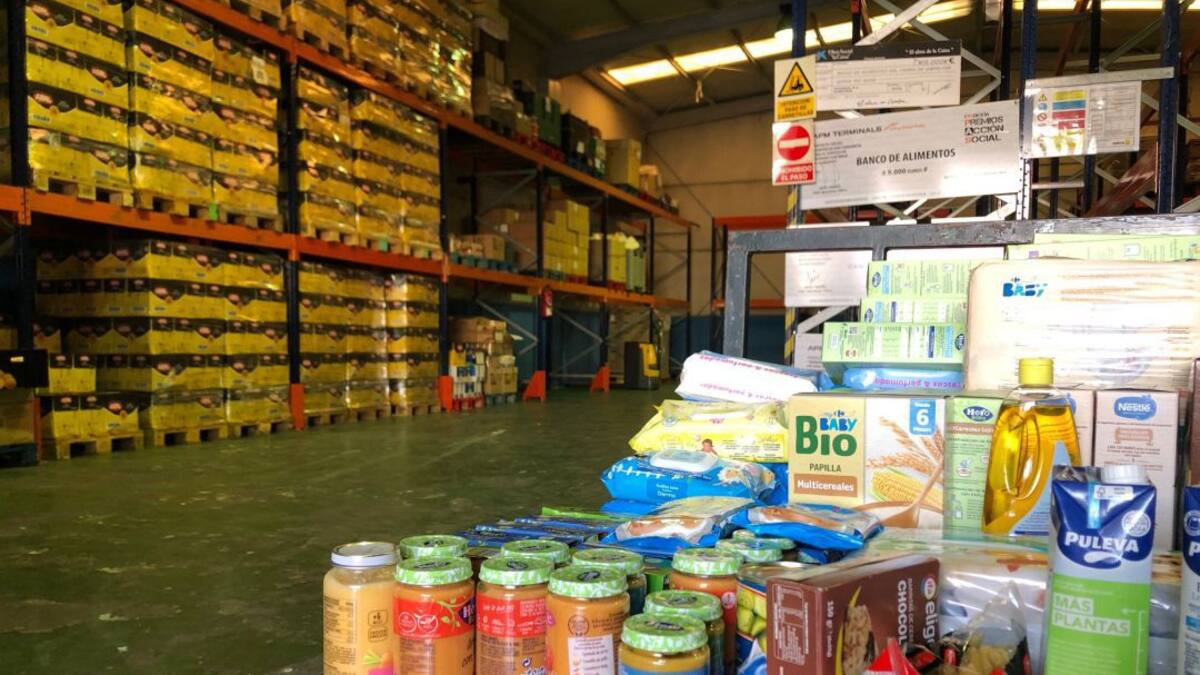Lso bancos de alimentos alertan del aumento de la demanda