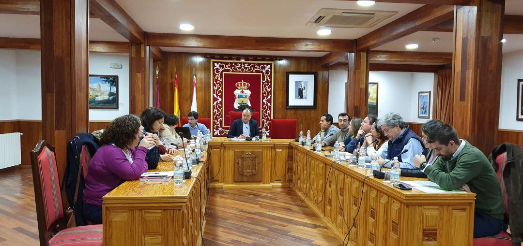 Pleno del mes de febrero