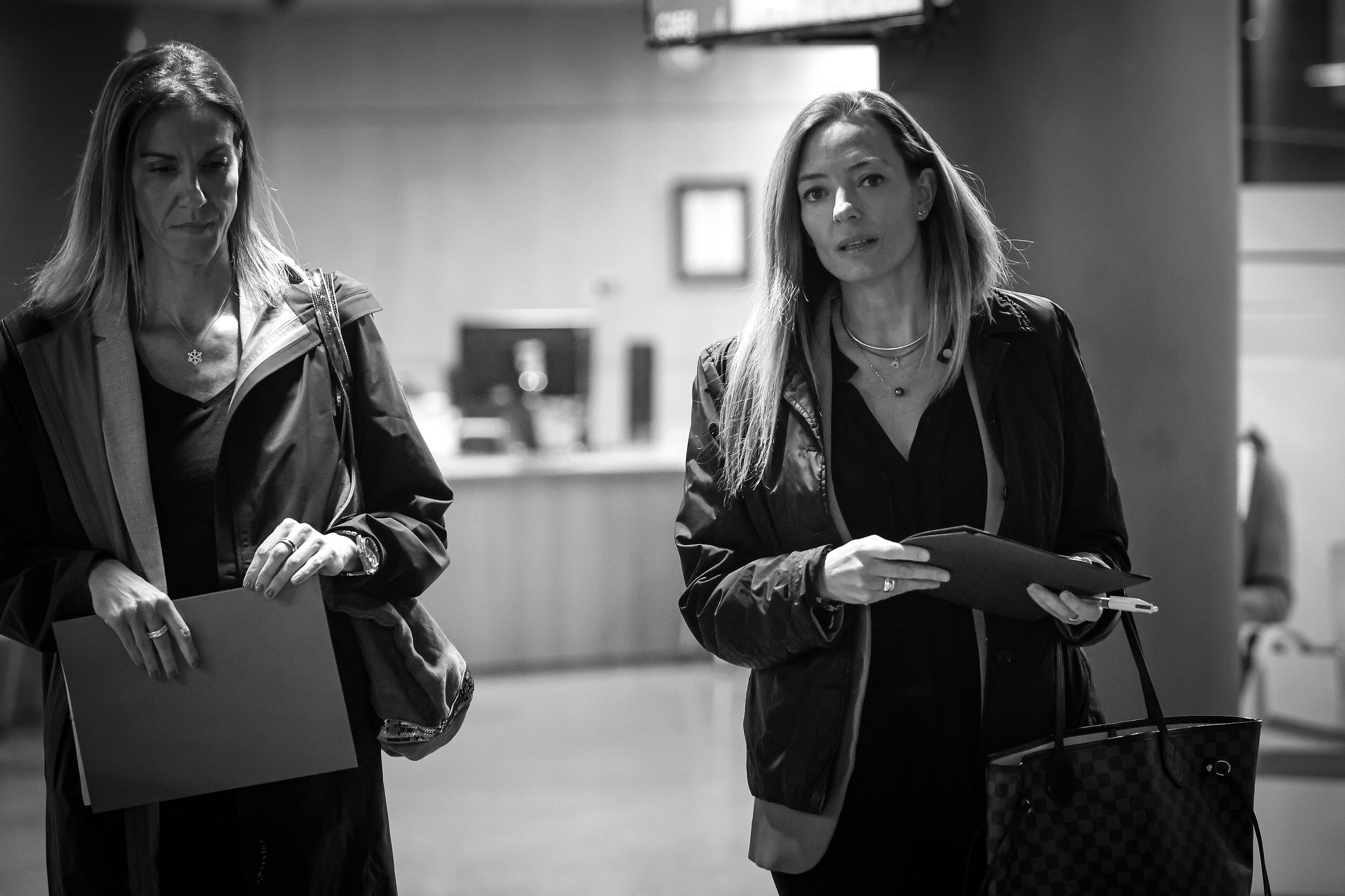 La ministra de Salut, Helena Mas, i la secretària d'Estat, Cristina Pérez