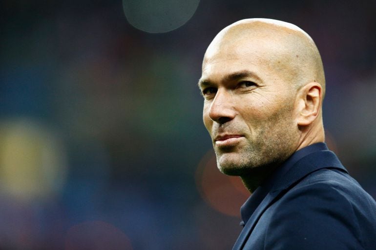 Primer plano de Zidane