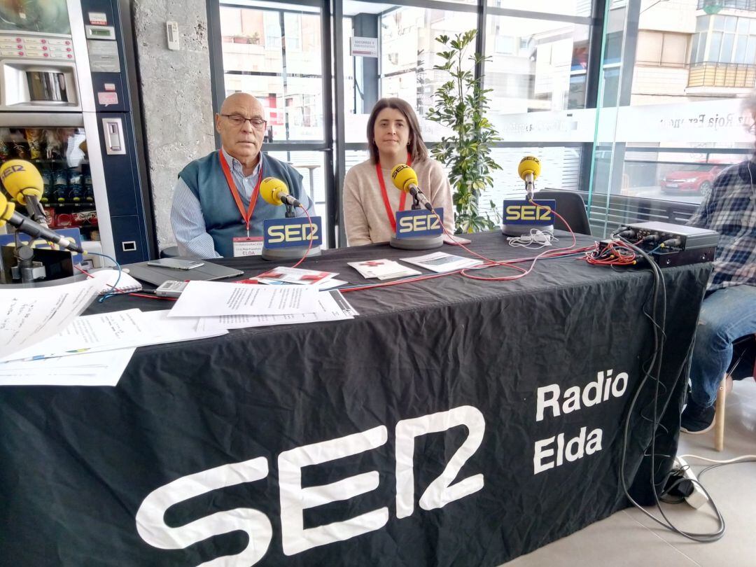 Lorenzo Más y Mamen Sáez en Hoy por Hoy Elda Vinalopó