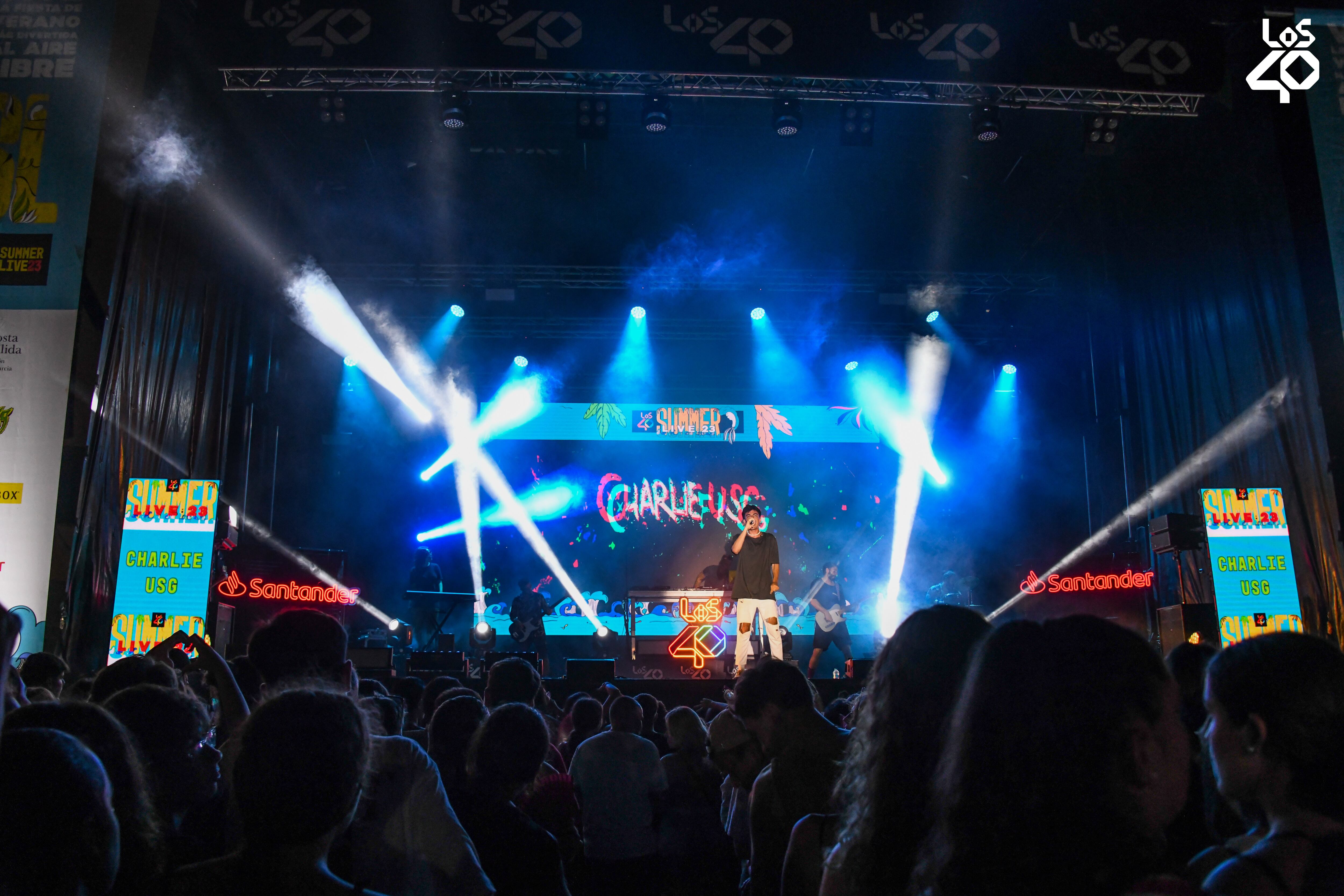 Actuación de LOS40 Summer Live en Águilas (archivo)