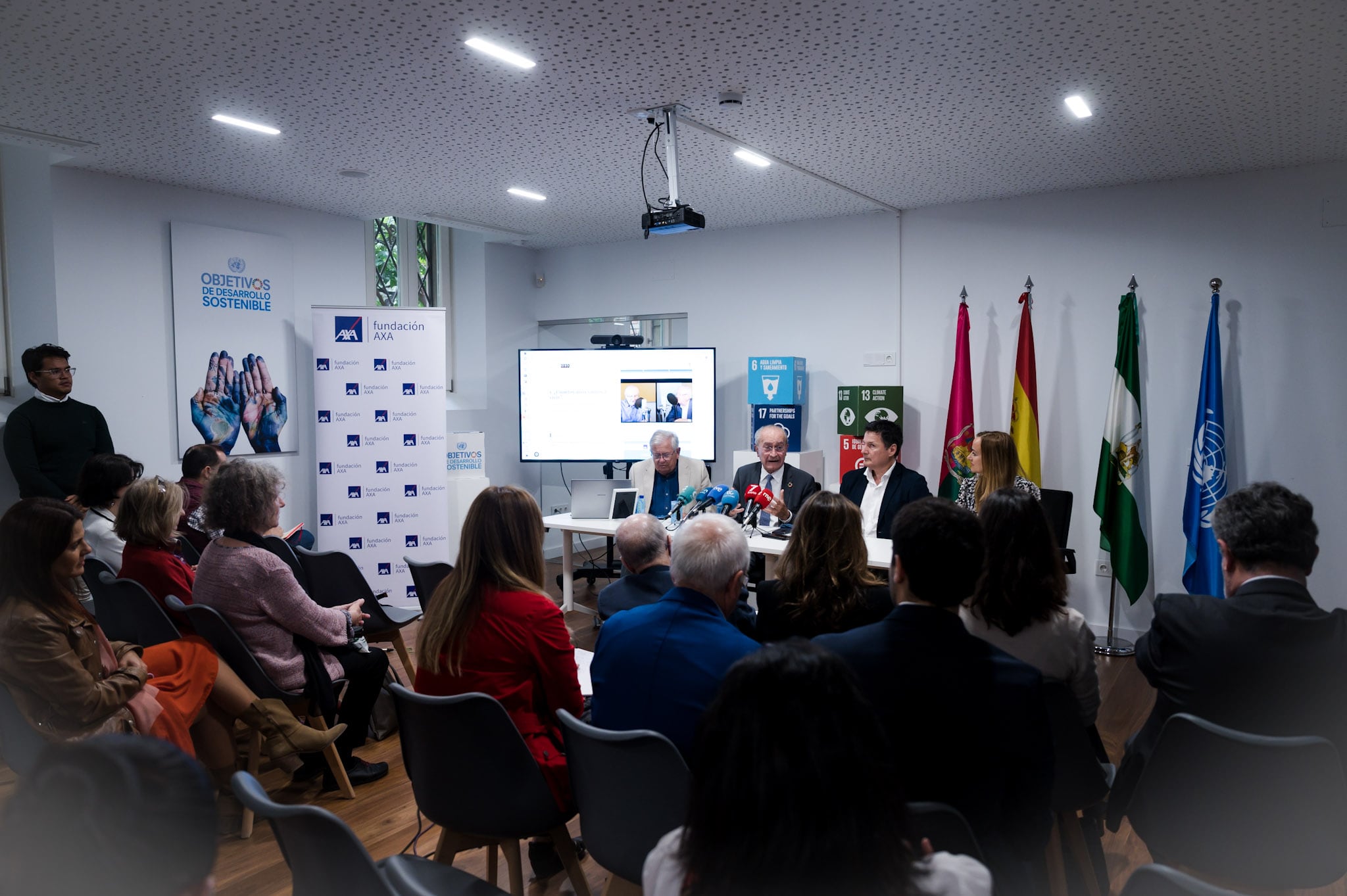 Momento de la presentación