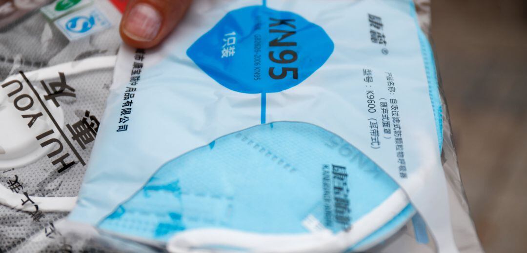 Uno de los modelos de mascarillas con válvula que hay en el mercado.