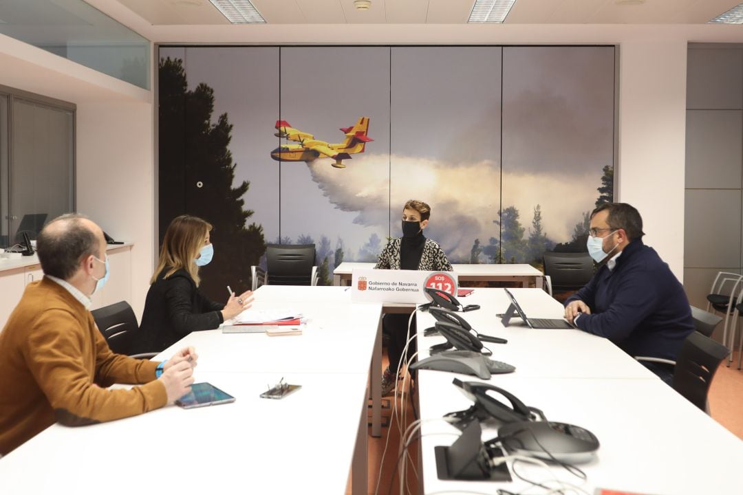 El Gobierno de Navarra valora el trabajo de las administraciones implicadas en el dispositivo coordinado por el Comité Asesor de Emergencias