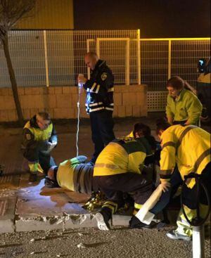 Imagen del accidente