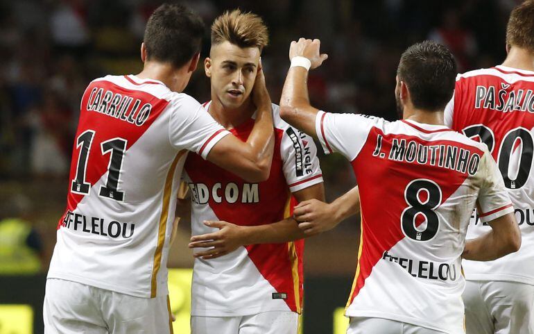 Stephan El Shaarawy, uno de los fichajes estrella del AS Monaco, en un partido de pretemporada.