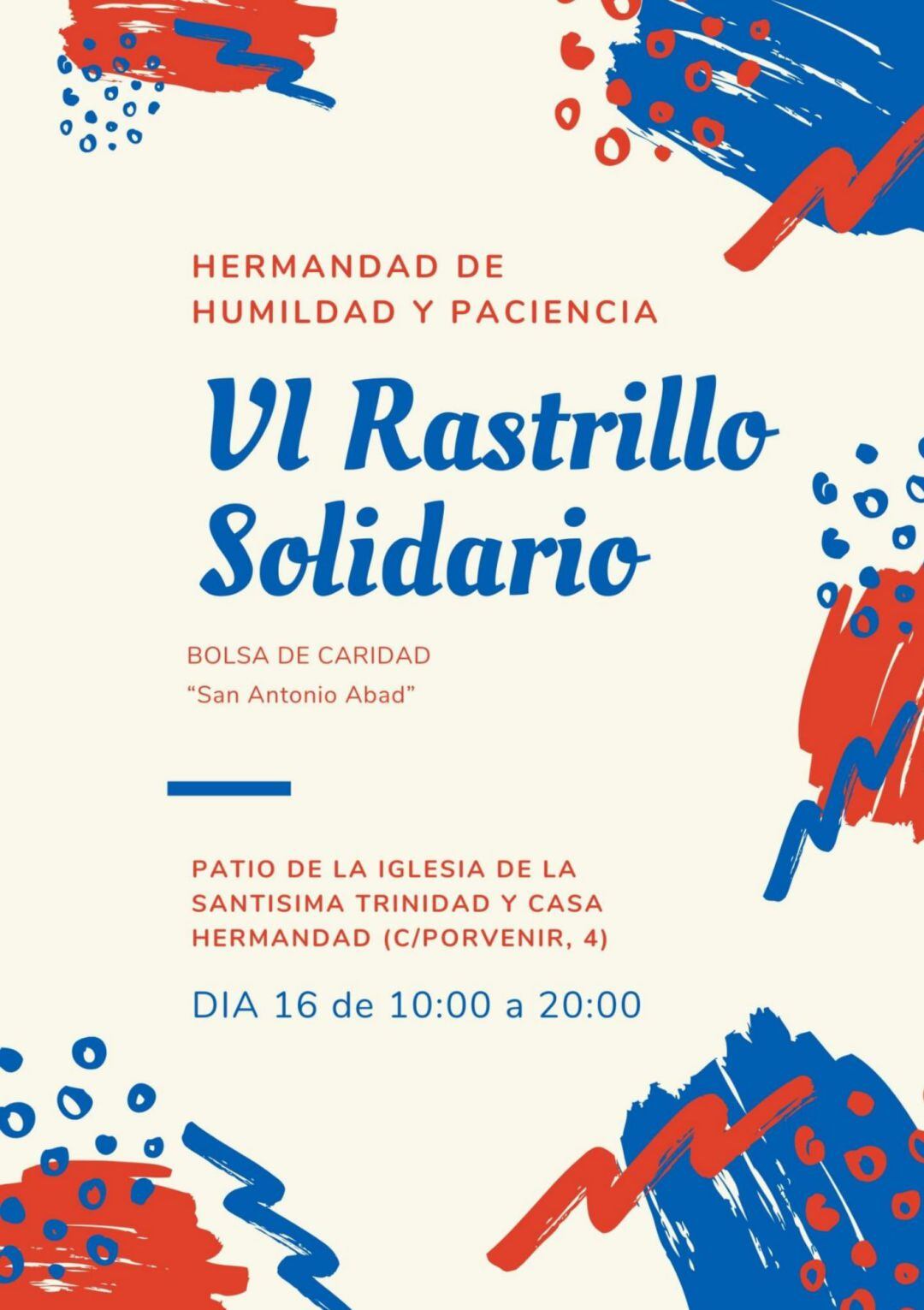 Cartel VI Rastrillo Solidario