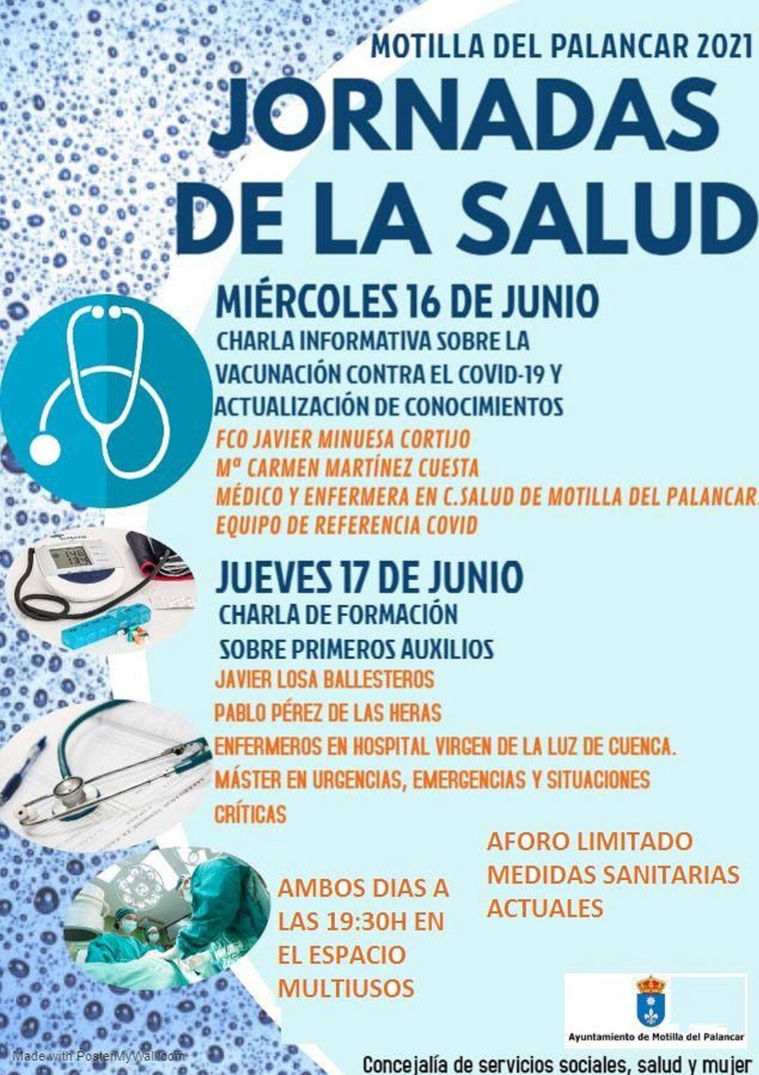 Jornadas de la Salud miércoles y jueves en Motilla