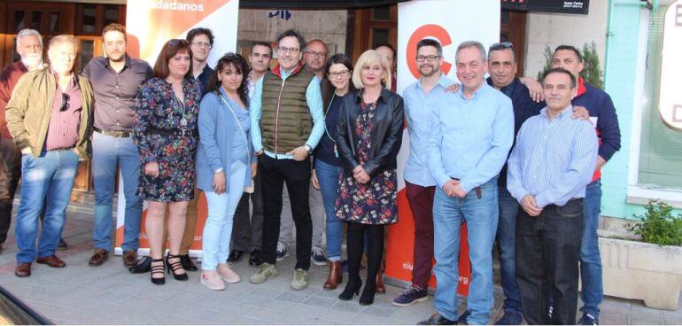 Agrupación de C's en la comarca del Cerrato