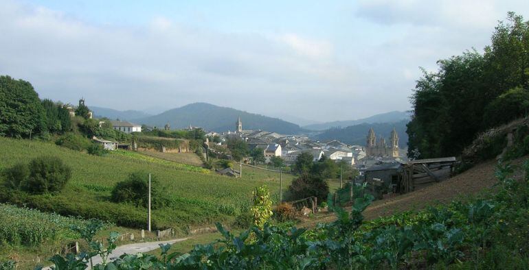 Una vista de Mondoñedo