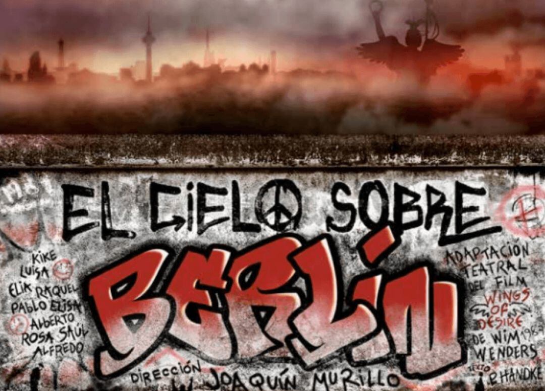 Cartel obra El cielo sobre Berlín