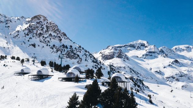 Mugas, en la estación de Formigal-Panticosa.