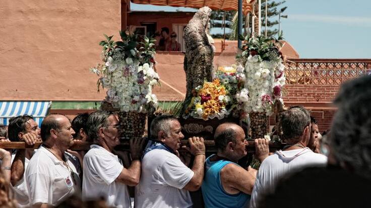 Romería Marítima de la Virgen de la Palma, en el Rinconcillo
