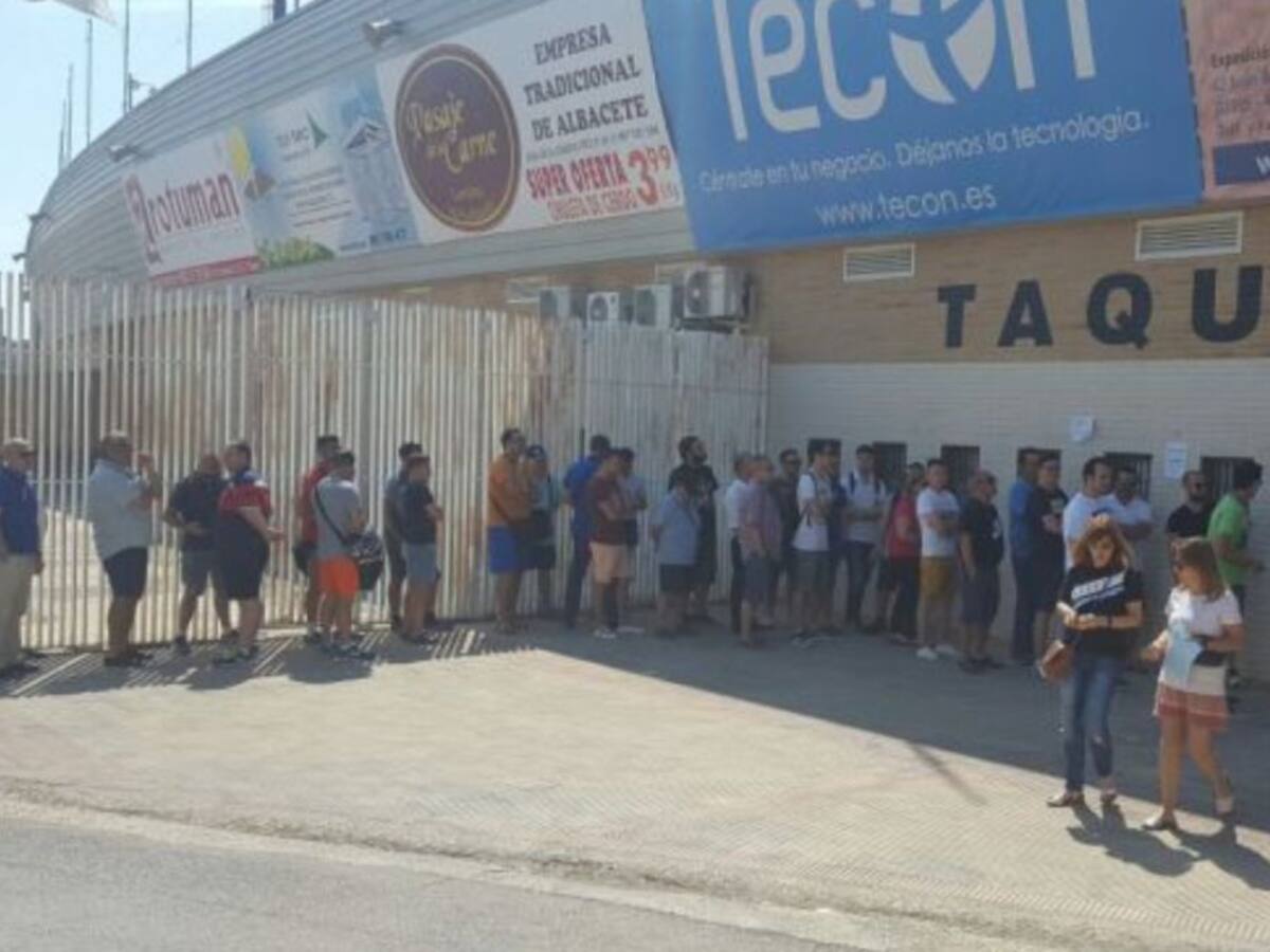 El Albacete pone en marcha la taquilla 'online'