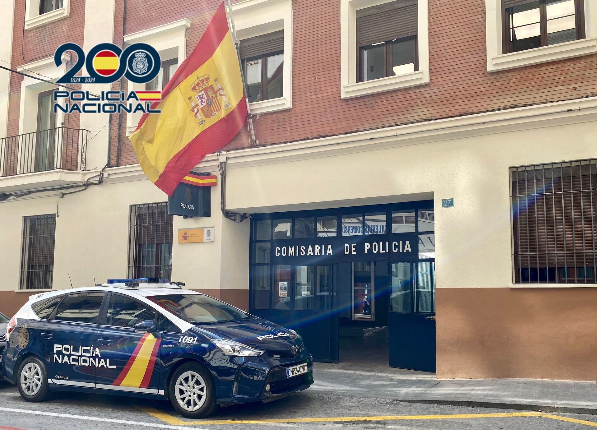 Imagen de la Comisaría Centro del Cuerpo Nacional de Policía de Alicante