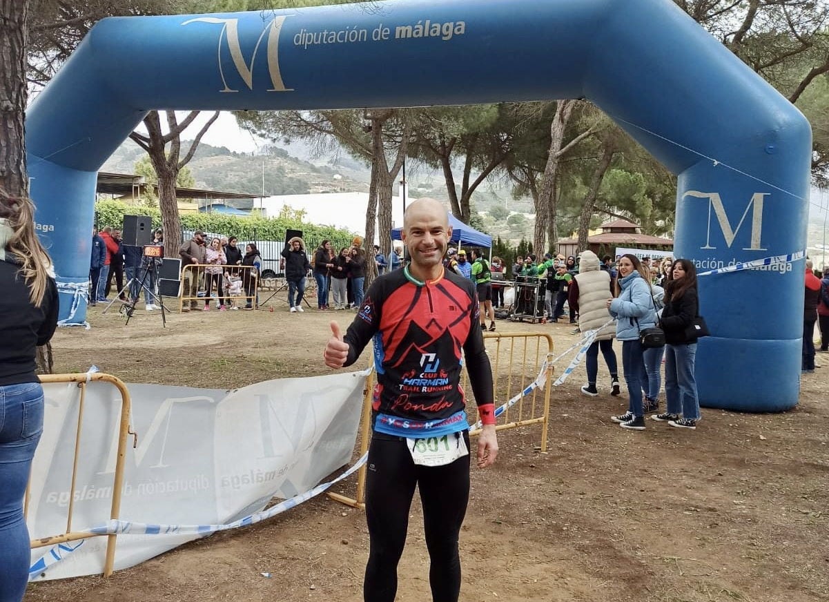 Leo Pavón en el X Pinsapo Trail de Yunquera