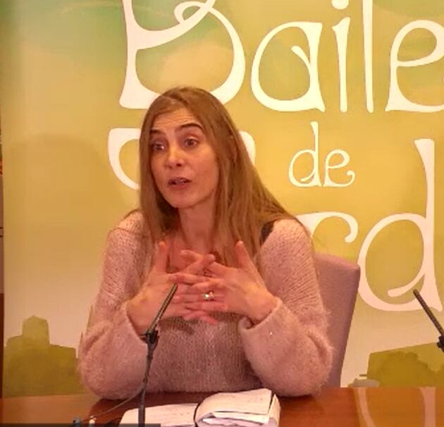 La concejala de Festejos del Ayuntamiento de Burgos, Carolina Álvarez