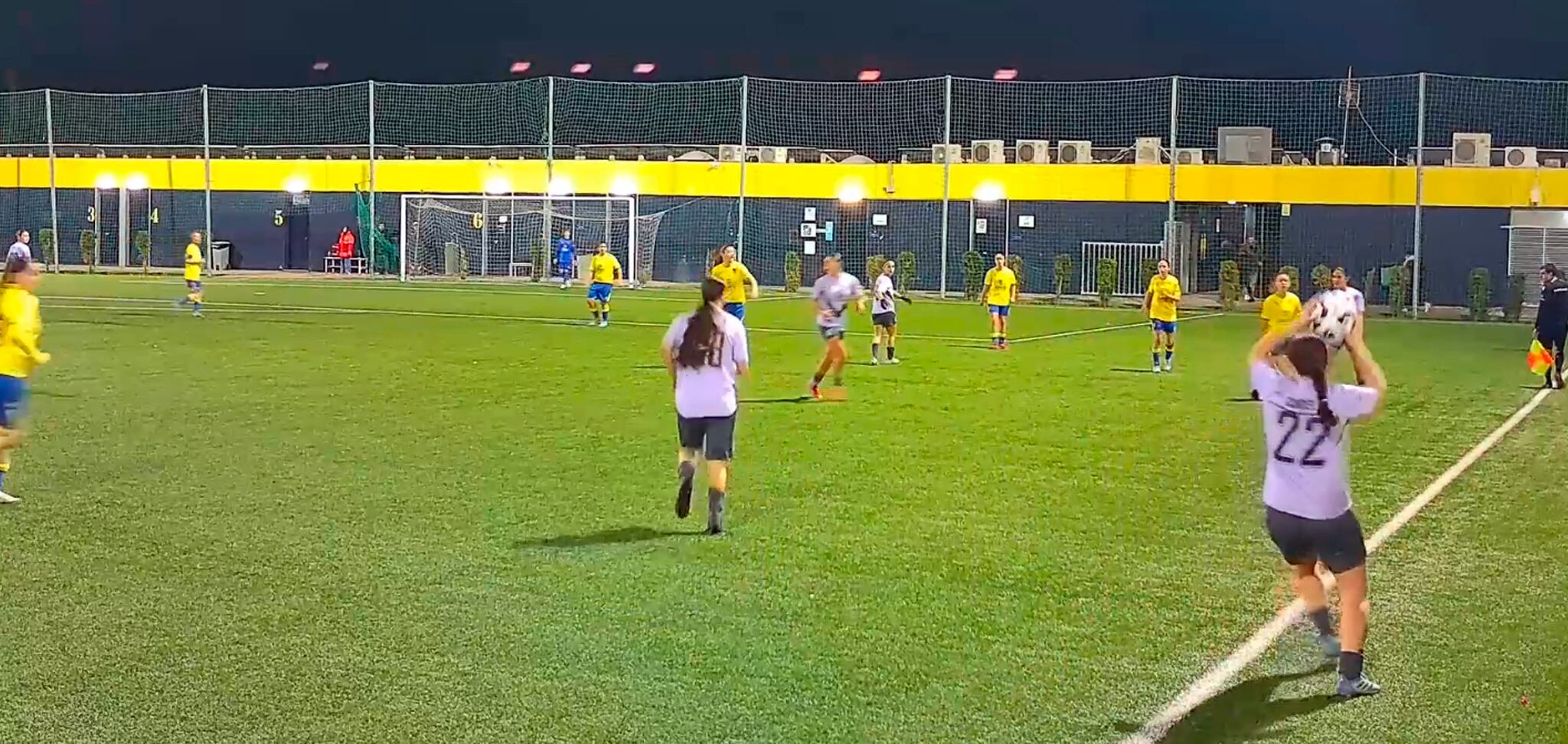 Imagen del partido del Xerez Féminas ante el Cádiz CF