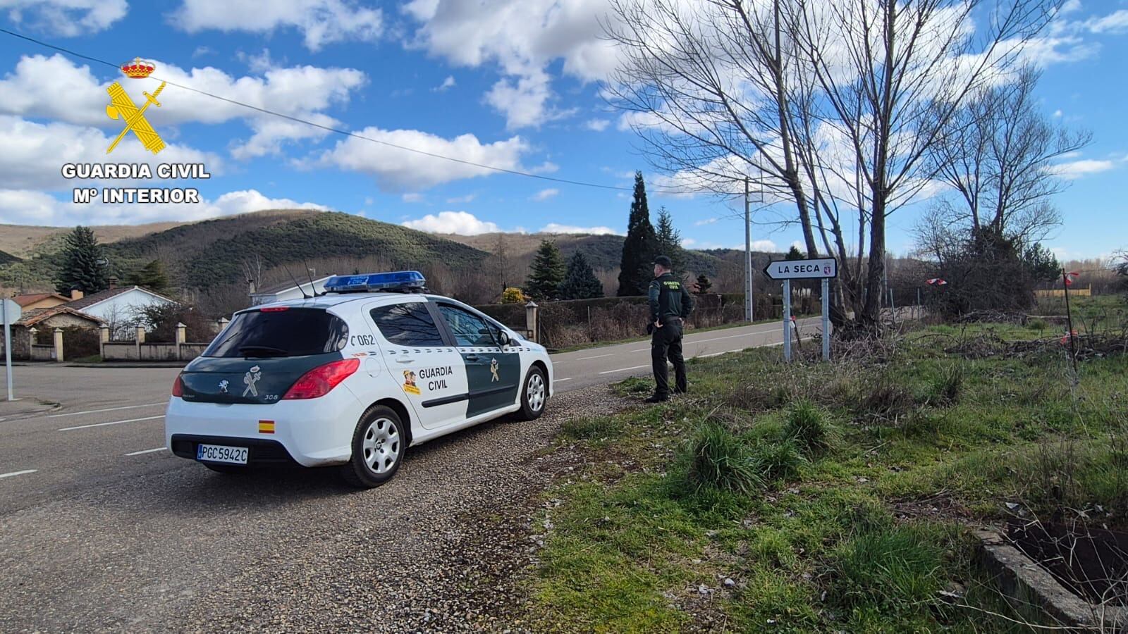 Entorno donde se produjo el suceso en La Seca (León)