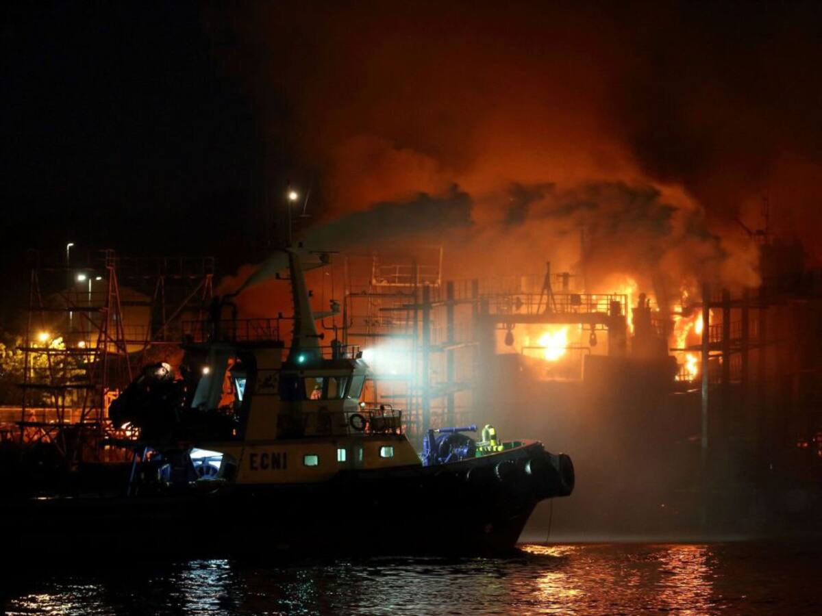 Se buscan las causas del incendio de Placeres