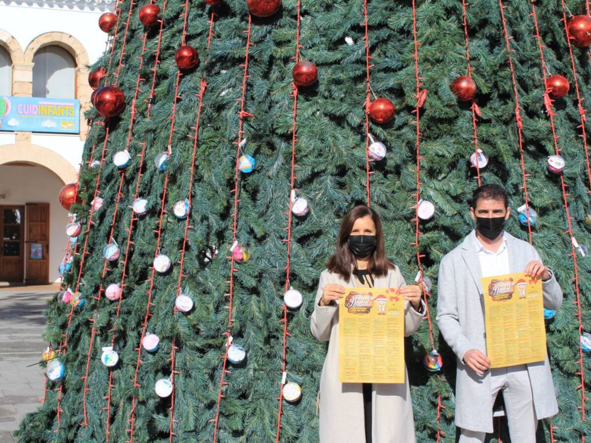 Empieza la Navidad en Santa Eulària, que se alargará hasta el 16 de enero