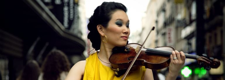 Una de las componentes del grupo Maureen Choi Quartet que actúa el viernes 8 de julio en el Parador.