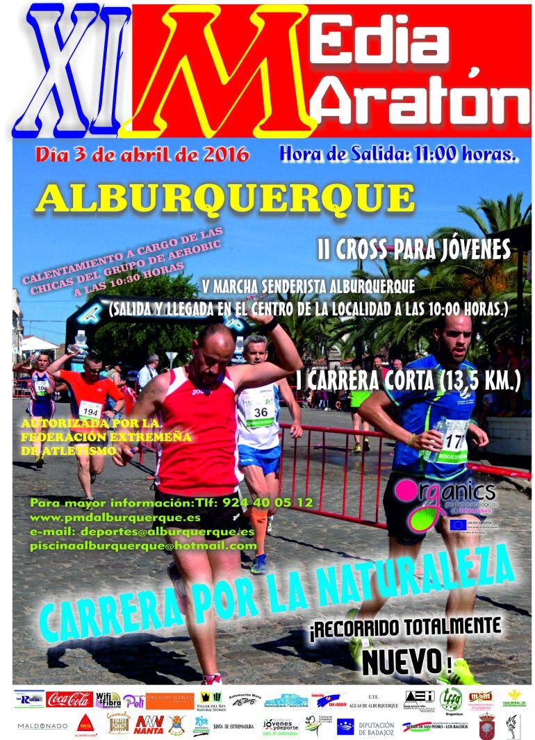 Cartel anunciador de la prueba