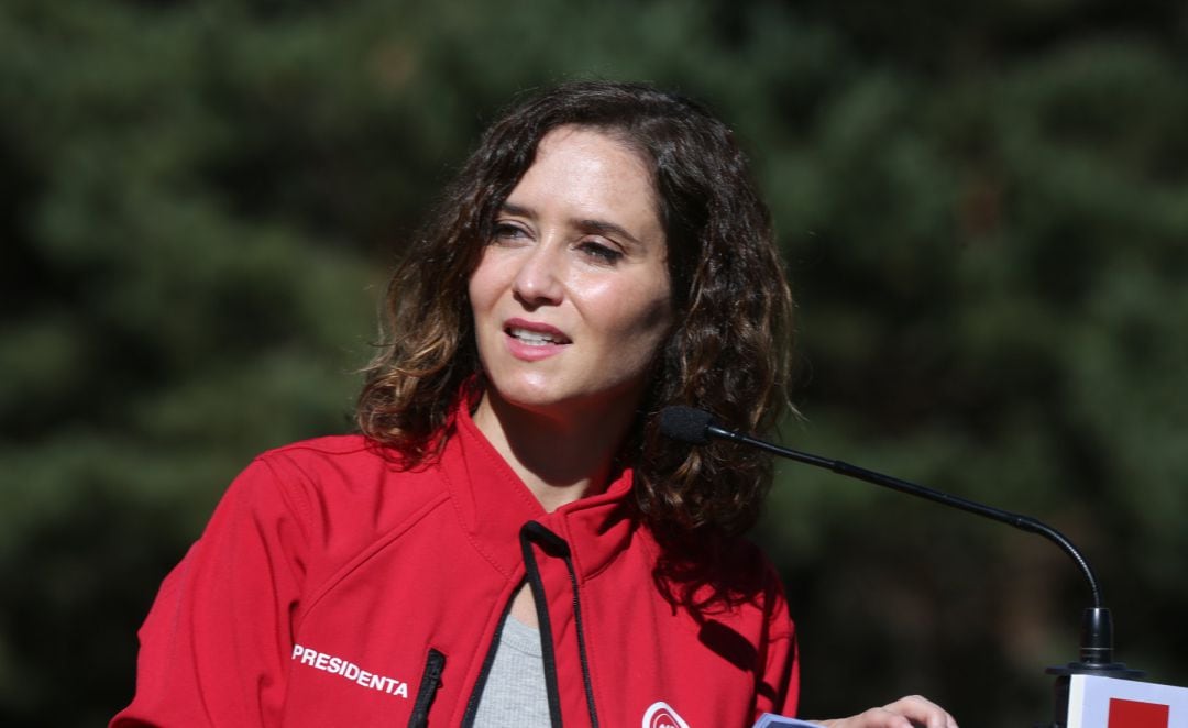 La presidenta de la Comunidad de Madrid, Isabel Díaz Ayuso.