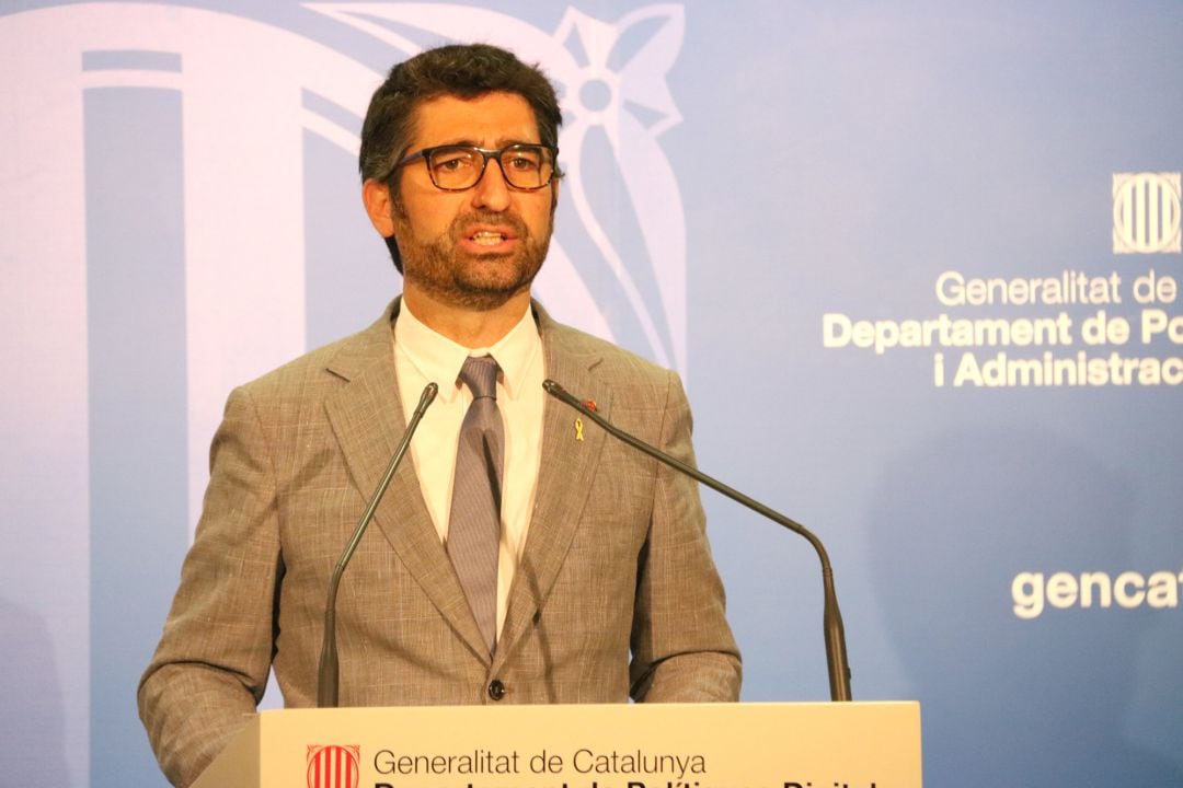 El conseller de Polítiques Digitals, Jordi Puigneró