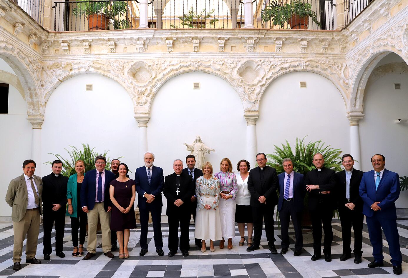 Primer encuentro de la alcaldesa con el Obispo de Jerez
