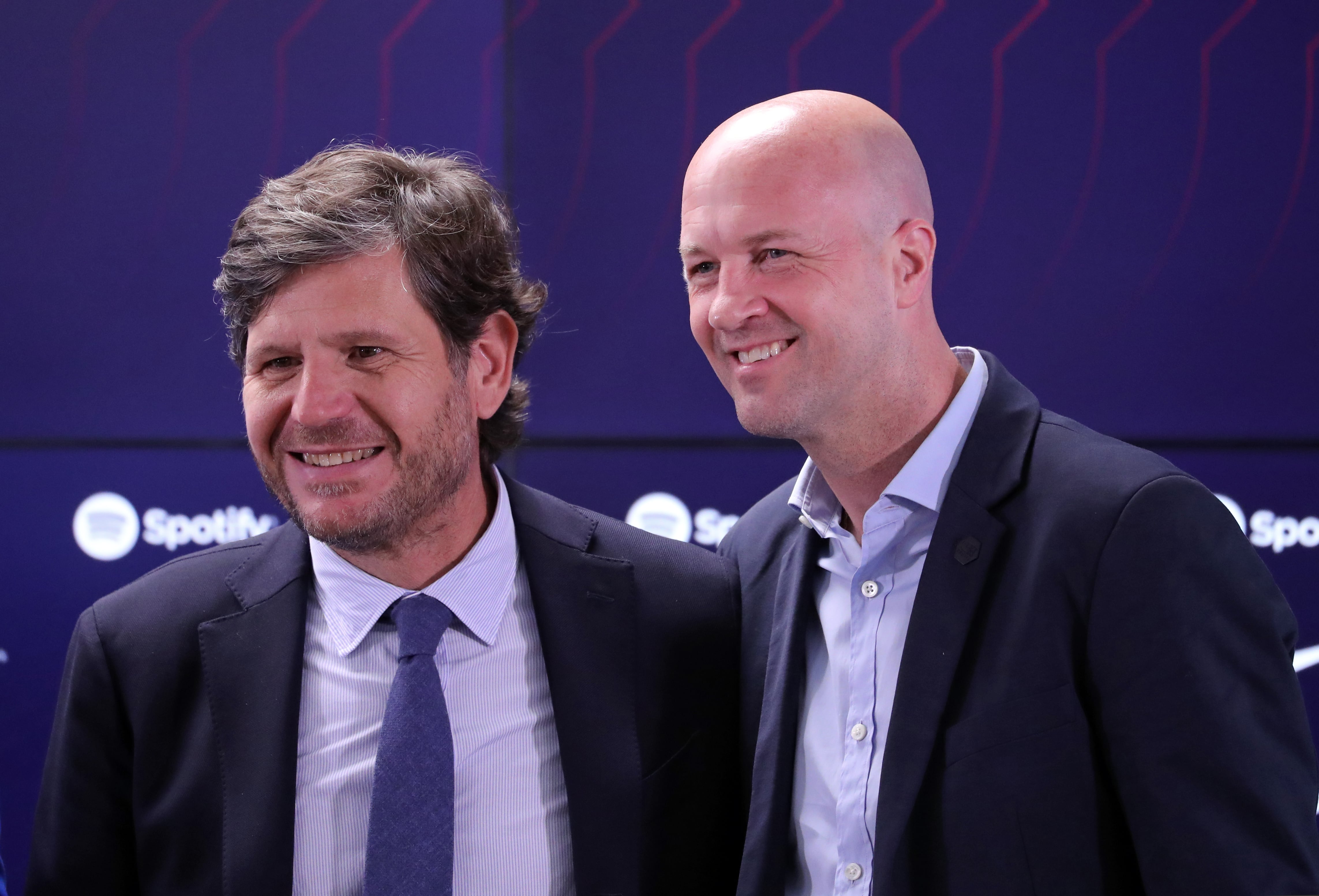 Mateu Alemany y Jordi Cruyff, en una fotografía de archivo.