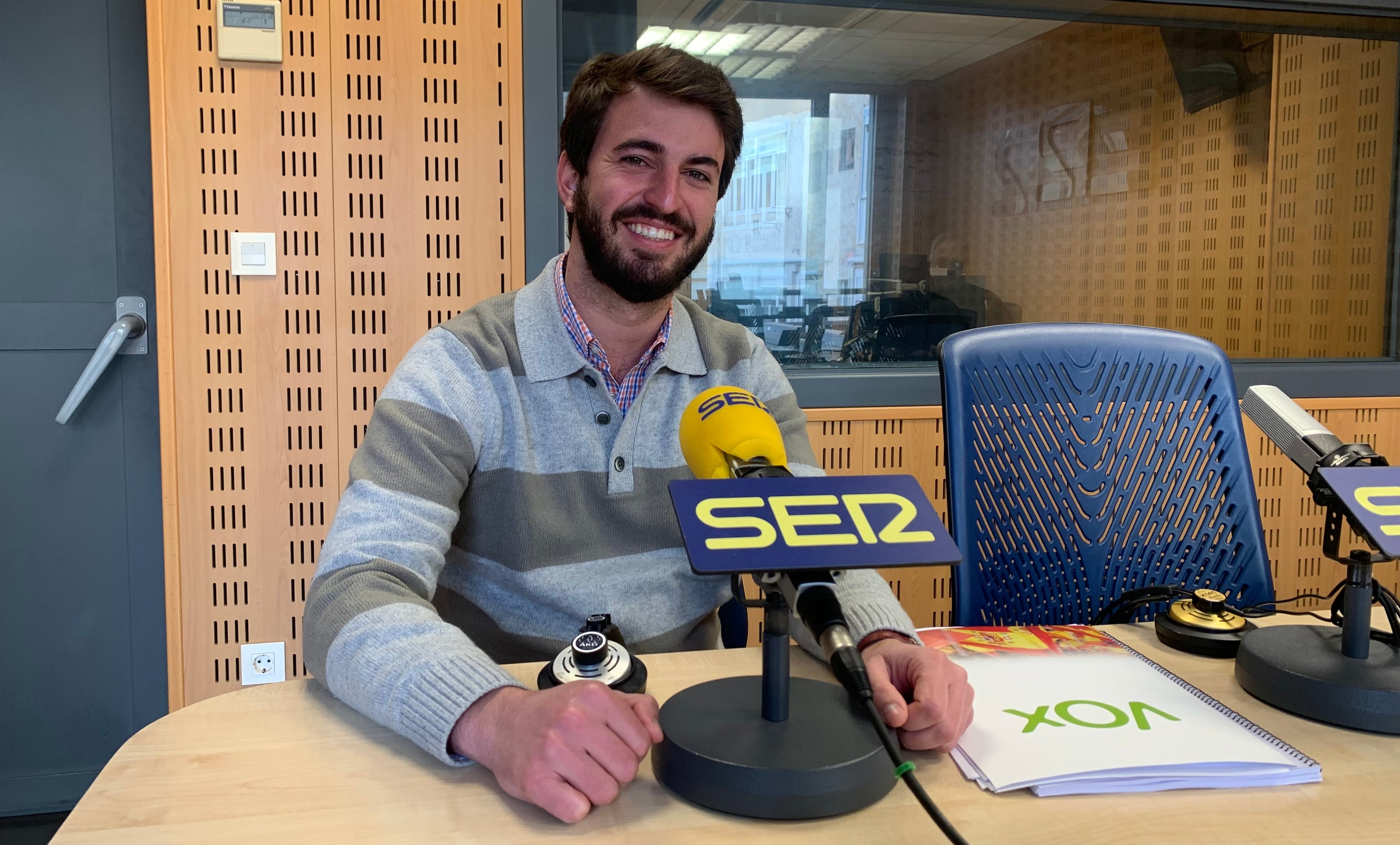 Juan García-Gallardo (Vox) en la Cadena SER