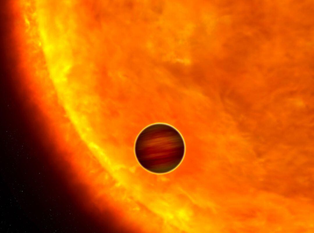 Descubren un nuevo exoplaneta que es de los más calientes hallados.