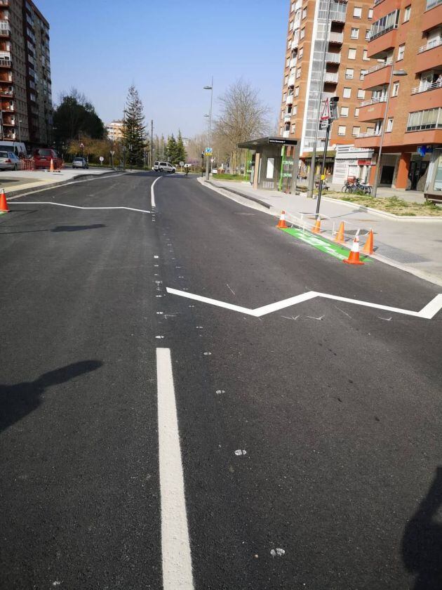 Unas líneas en zig-zag avisarán a los conductores del BEI