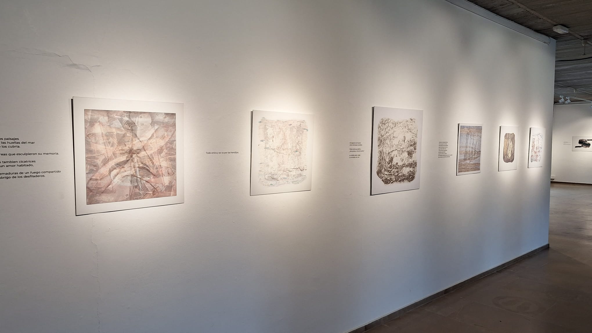 &#039;Cicatrices-Huellas&#039;, con trabajos del propio Zielinski acompañados de los poemas de Sebastián Mondéjar, se puede ver en el Museo de los Molinos del Río (Murcia), hasta el 13 de enero