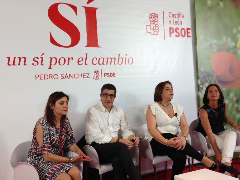 Acto de pre campaña del PSOE en Palencia