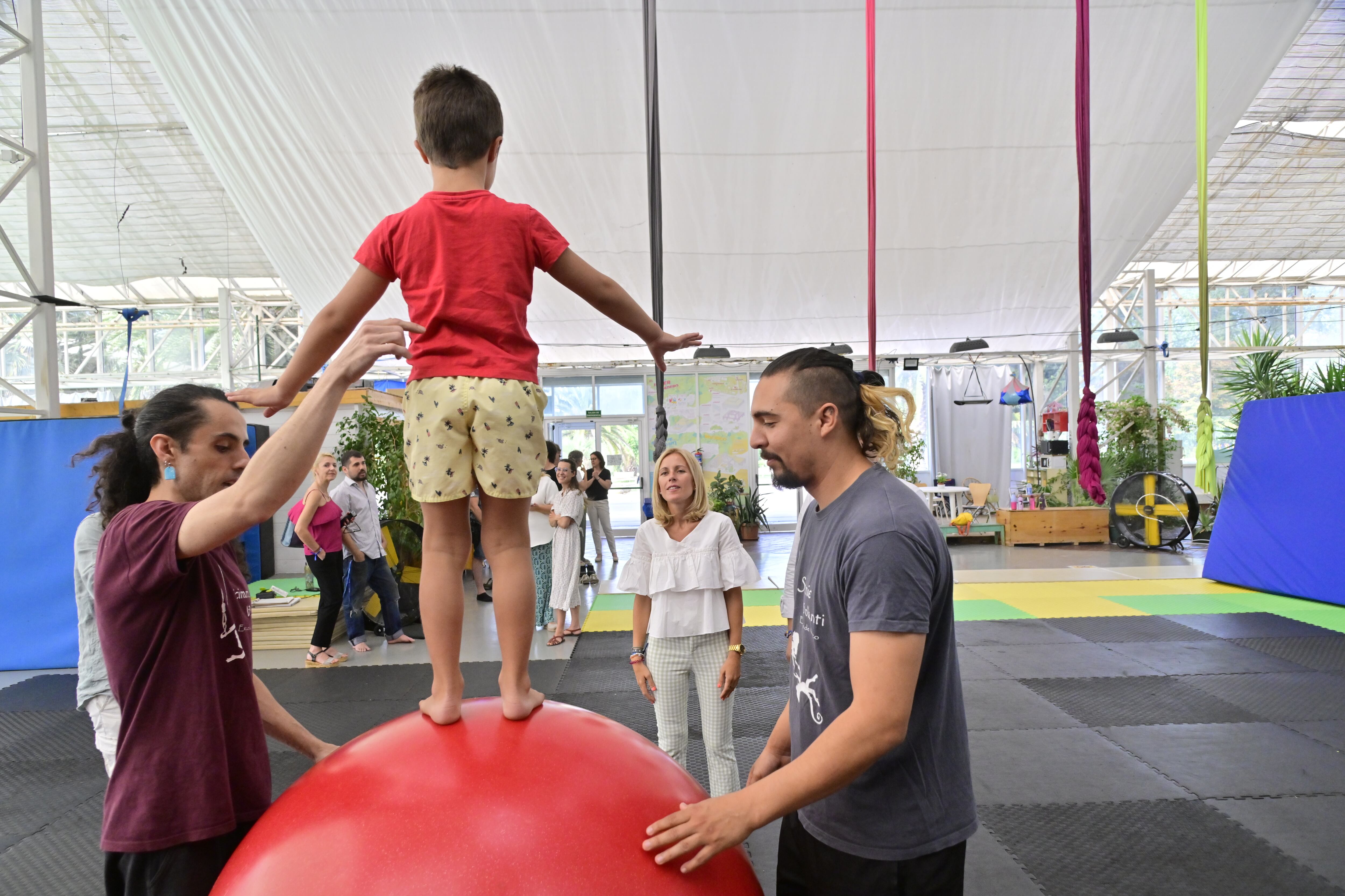 La escuela de circo de Alcobendas