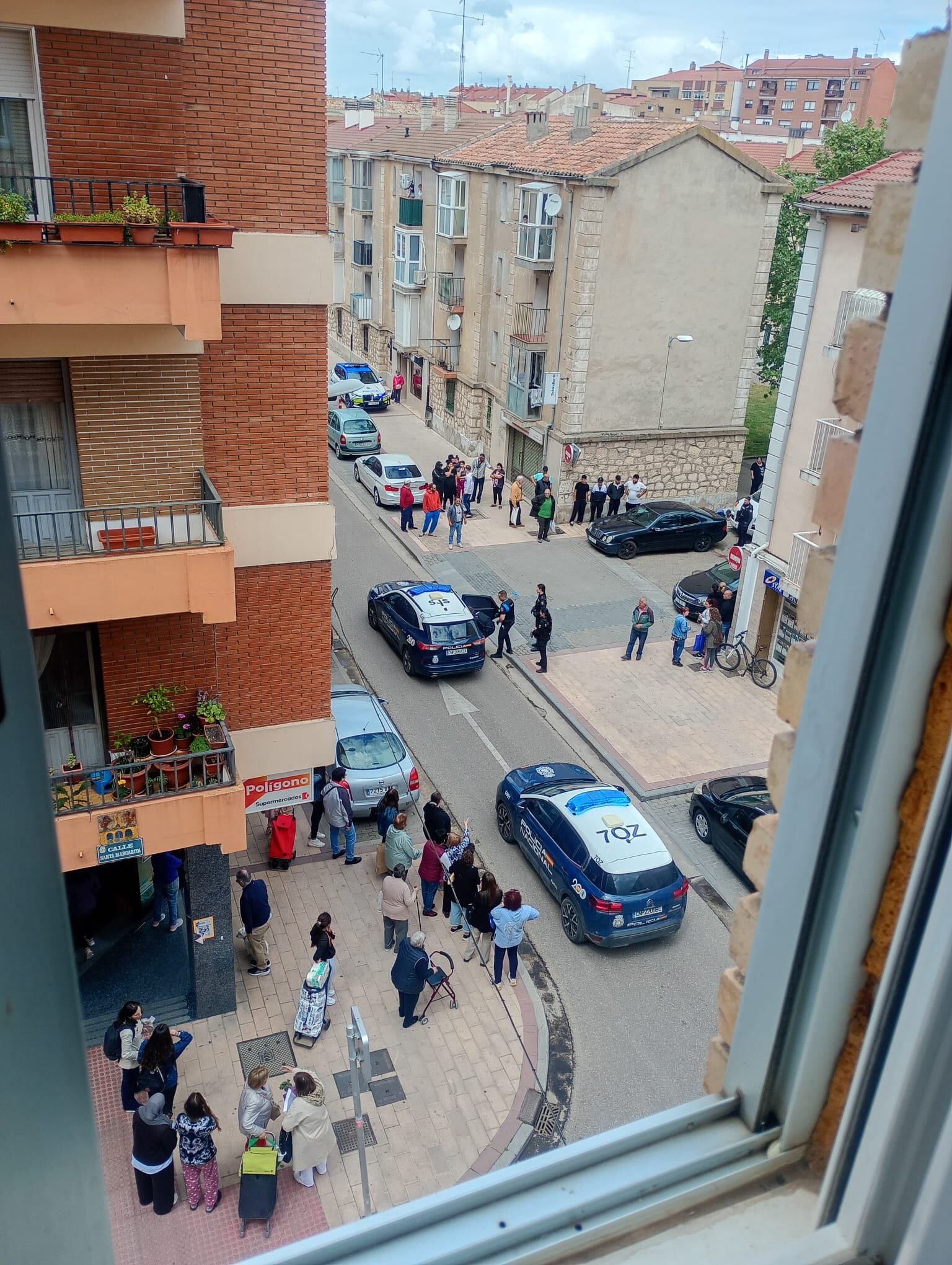 Imágenes de la reyerta