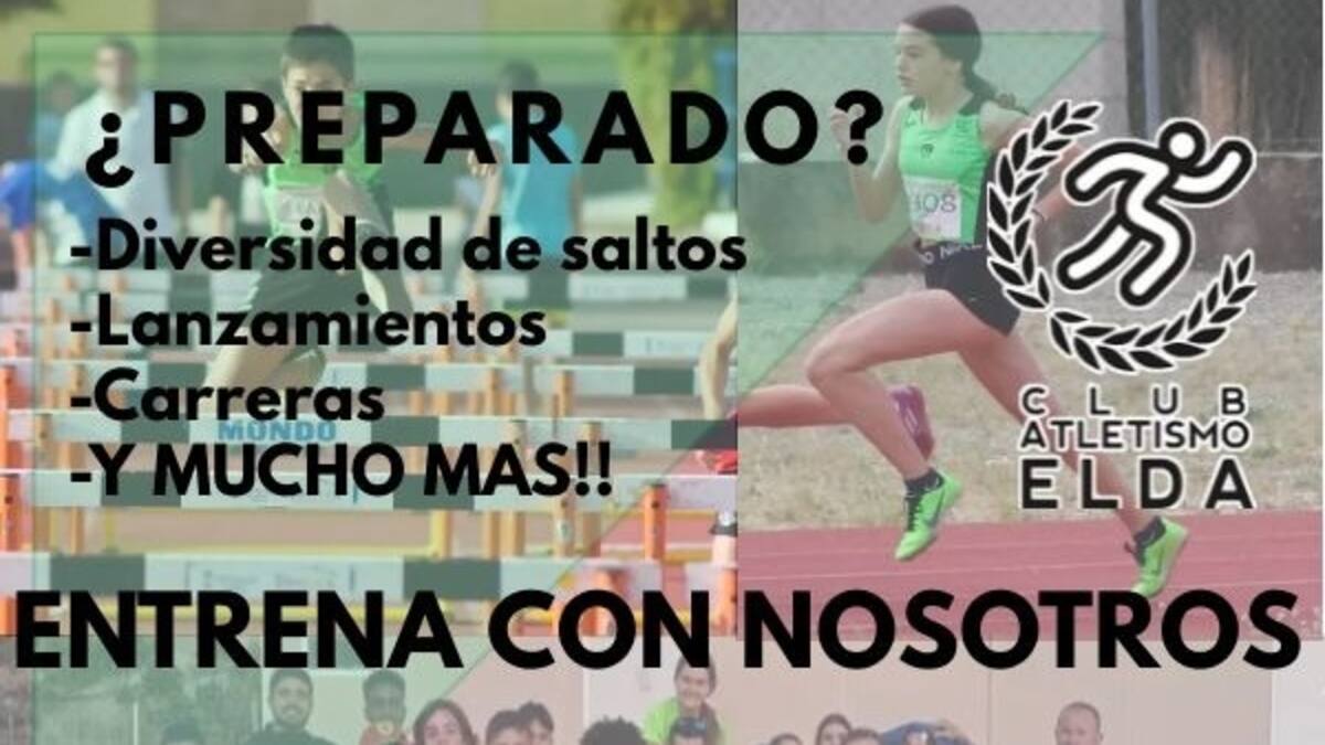 El Club Atletismo Elda pone en marcha una nueva temporada de su escuela