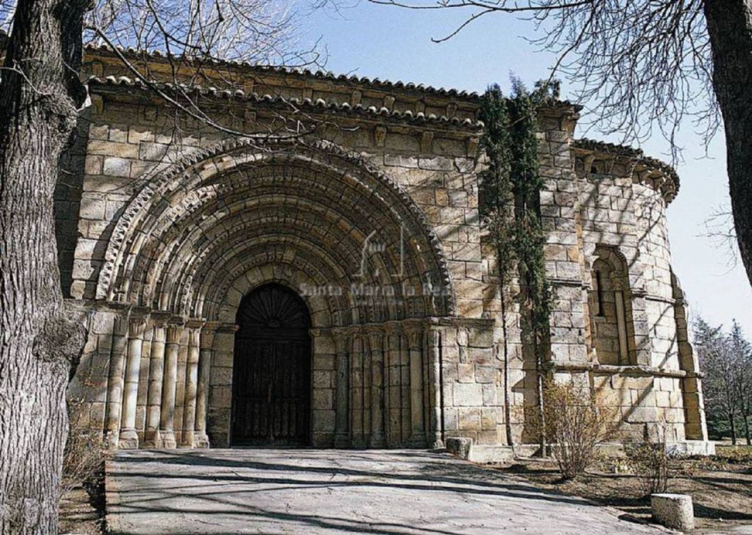 Punto de información del Románico en la Huerta de Guadián de Palencia