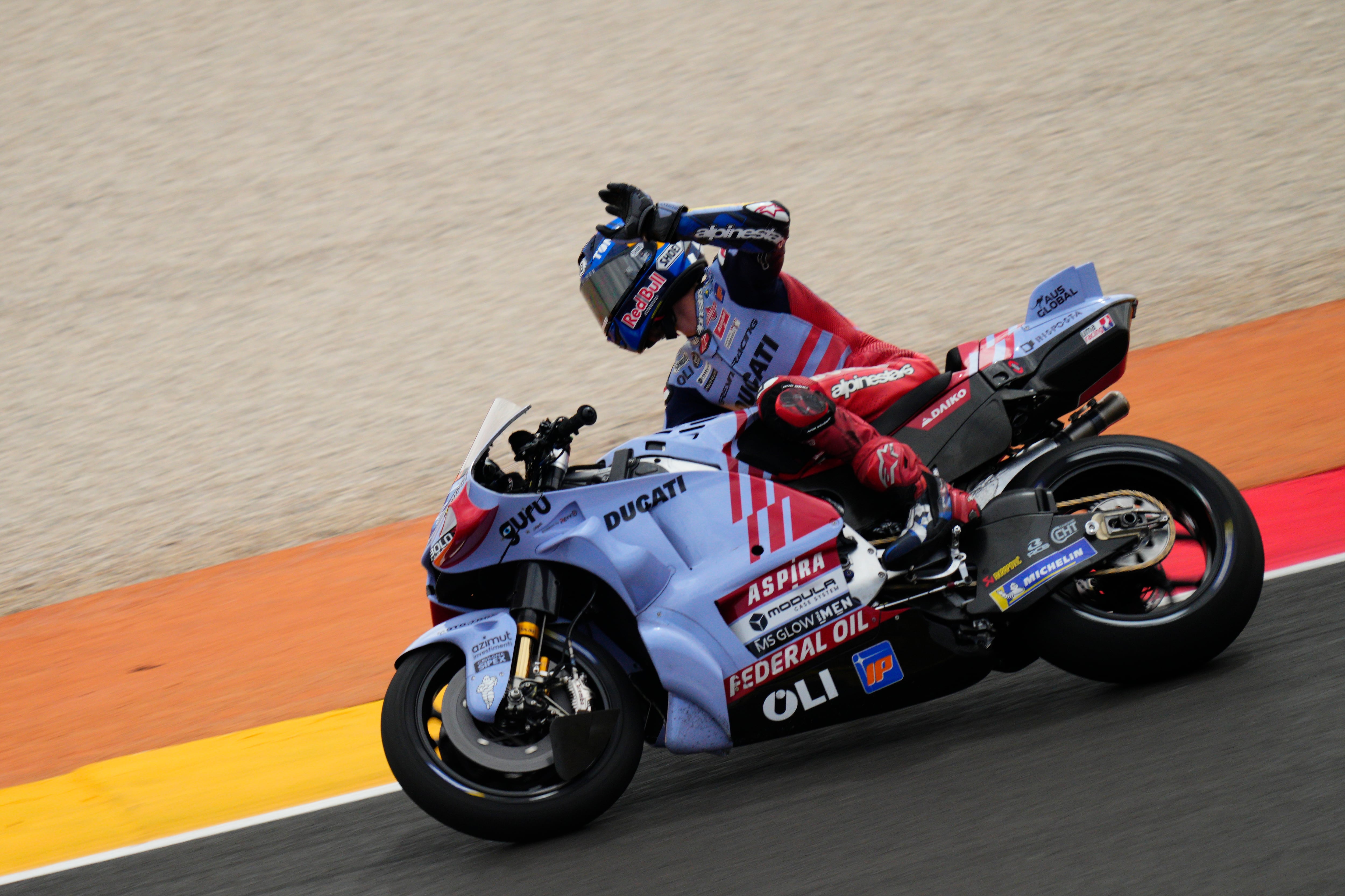 Marc Márquez, en el GP de Aragón de MotoGP