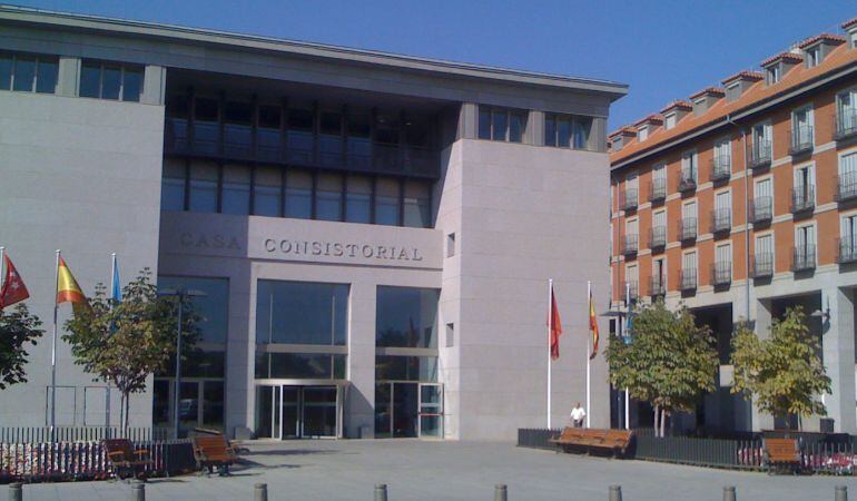 Exteriores del Ayuntamiento de Leganés